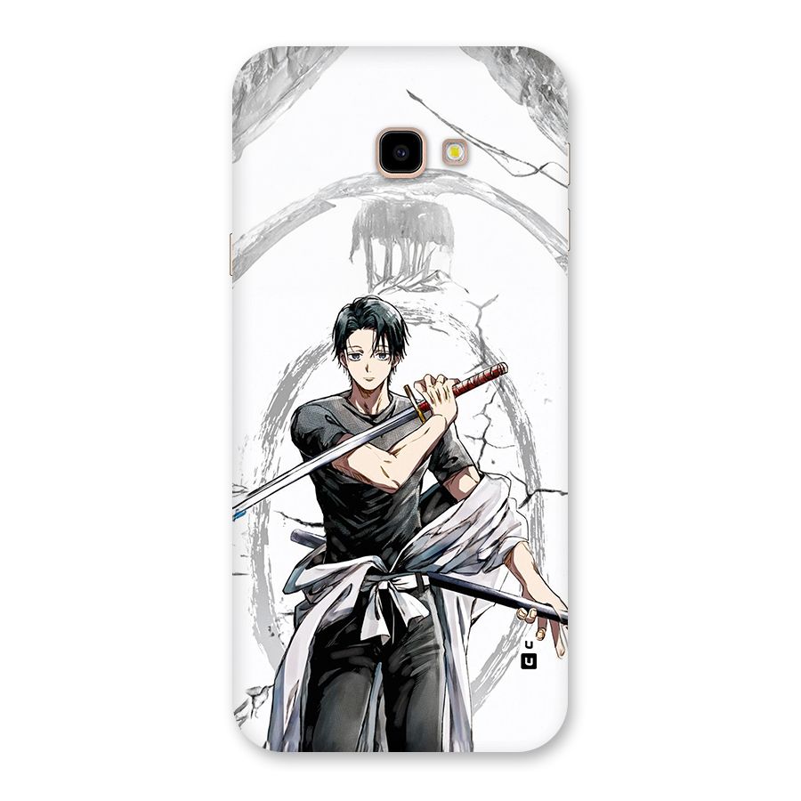 Yuta With Katana Back Case for Galaxy J4 Plus