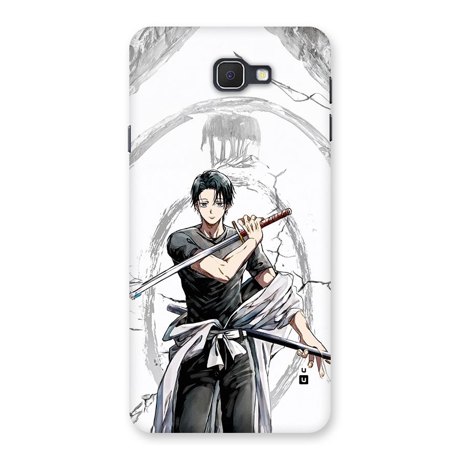 Yuta With Katana Back Case for Galaxy J7 Prime
