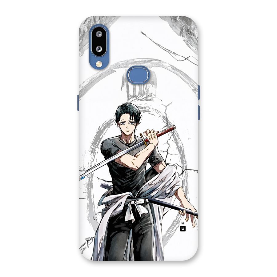 Yuta With Katana Back Case for Galaxy M01s