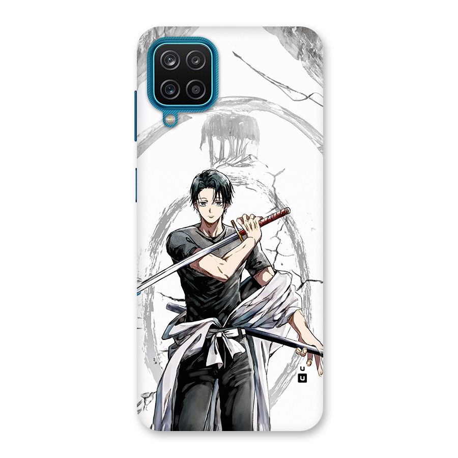 Yuta With Katana Back Case for Galaxy M12