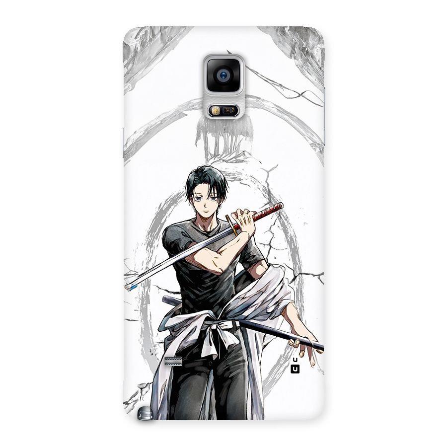 Yuta With Katana Back Case for Galaxy Note 4