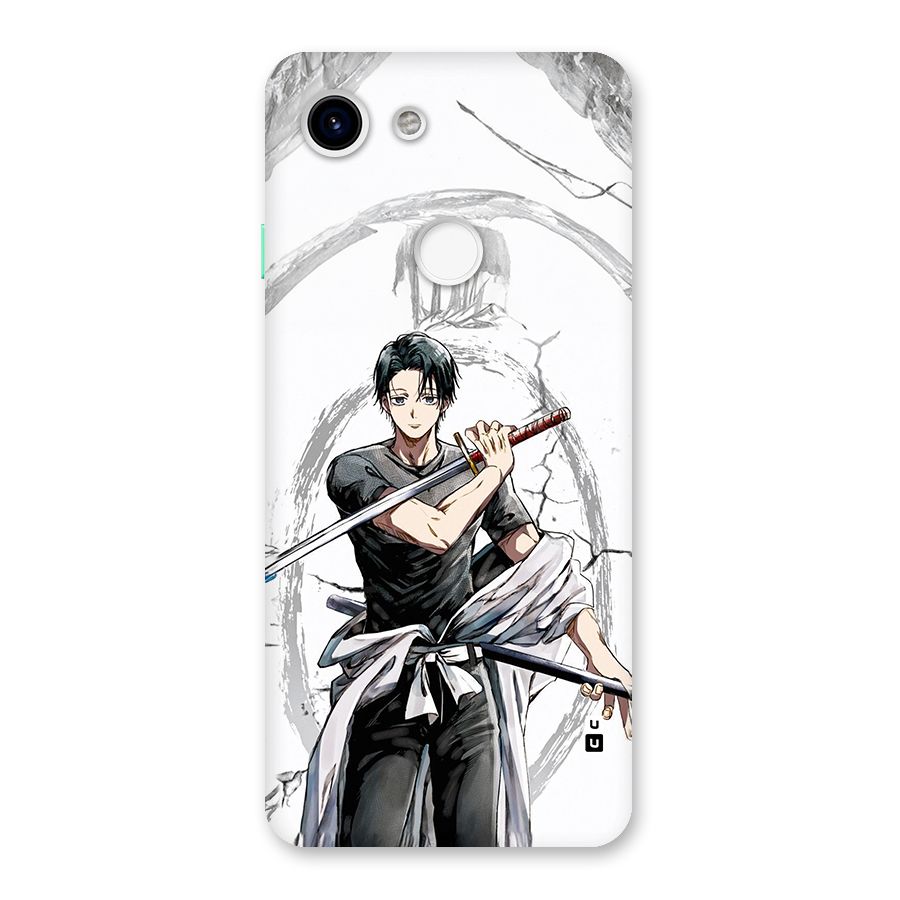 Yuta With Katana Back Case for Google Pixel 3