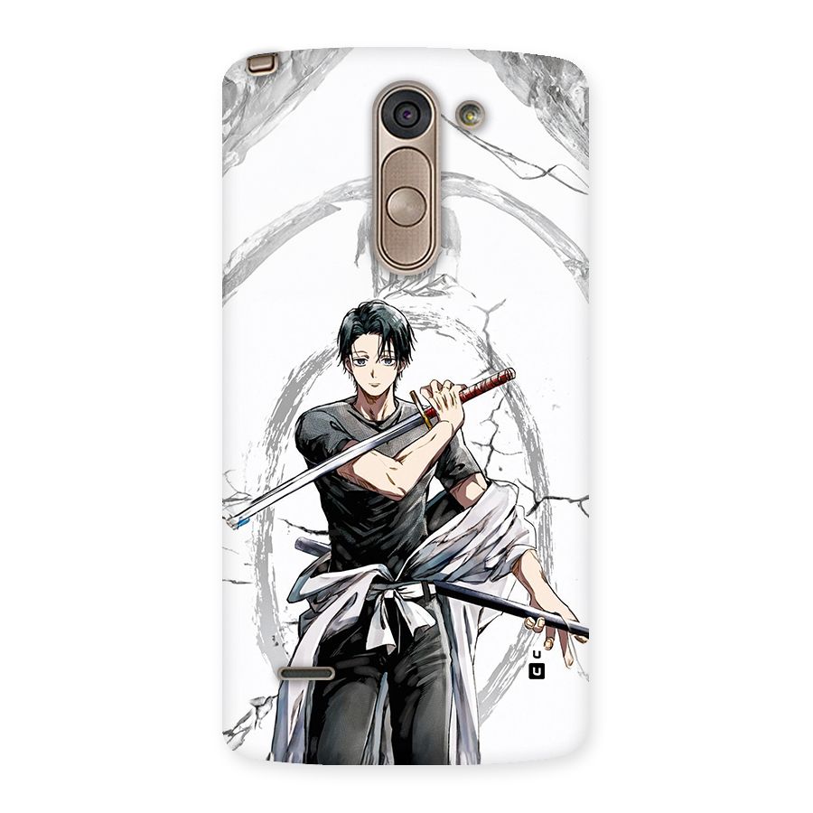 Yuta With Katana Back Case for LG G3 Stylus