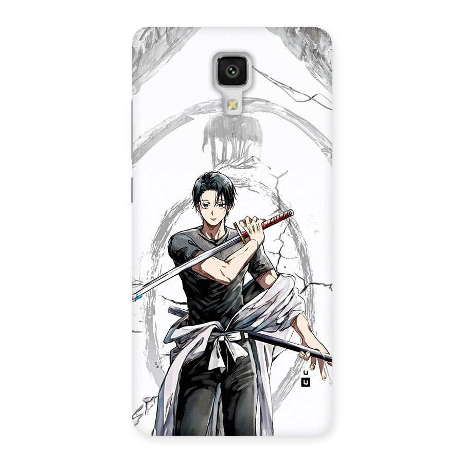 Yuta With Katana Back Case for Mi4