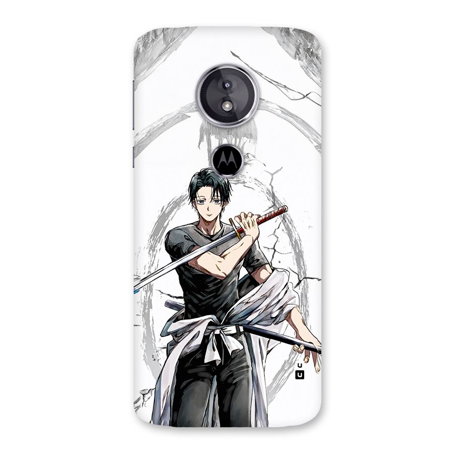 Yuta With Katana Back Case for Moto E5