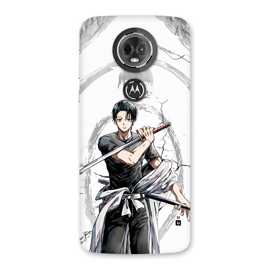 Yuta With Katana Back Case for Moto E5 Plus