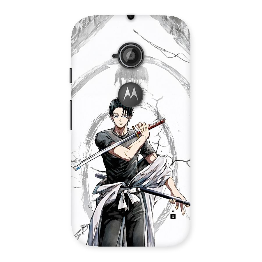 Yuta With Katana Back Case for Moto E 2nd Gen