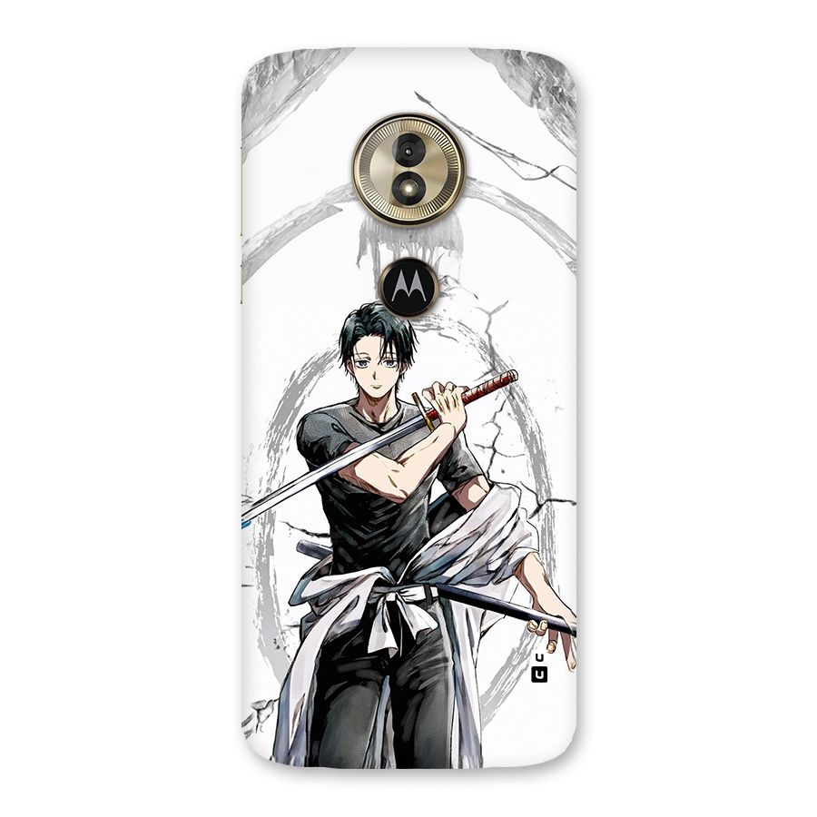 Yuta With Katana Back Case for Moto G6 Play