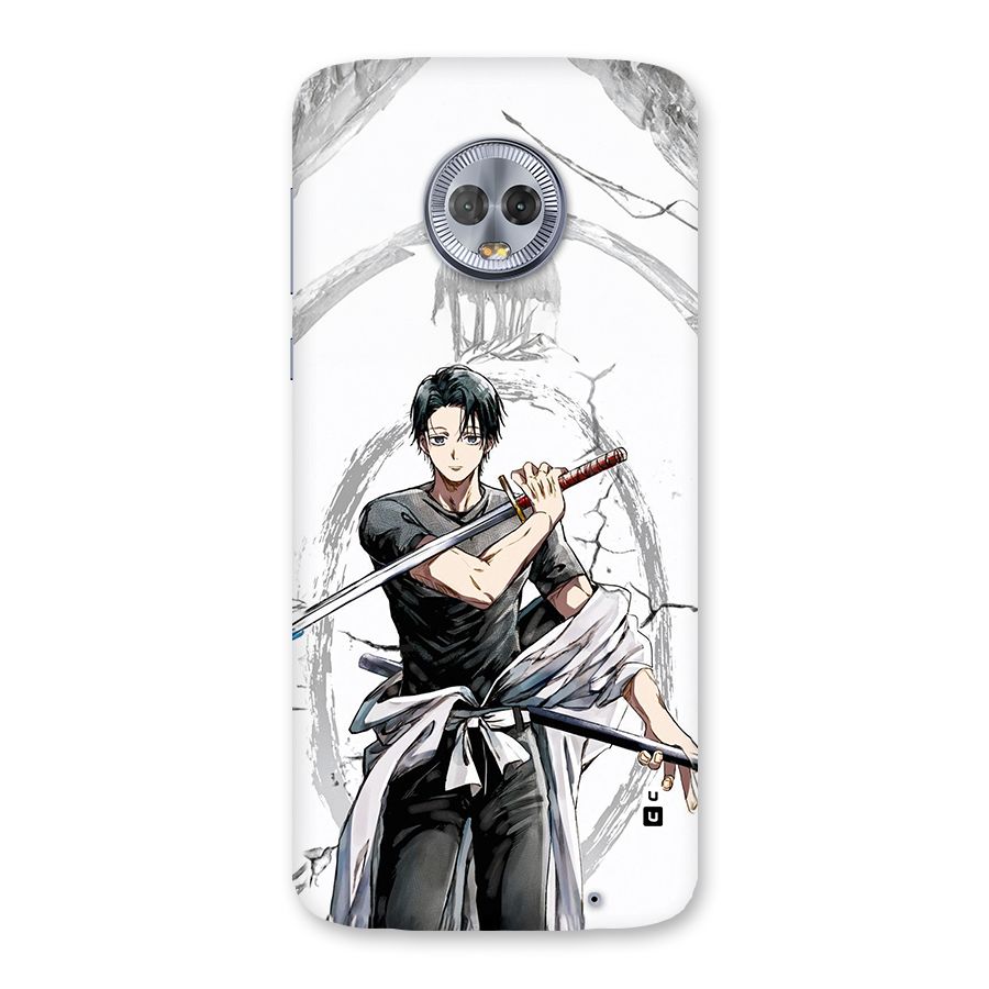 Yuta With Katana Back Case for Moto G6 Plus