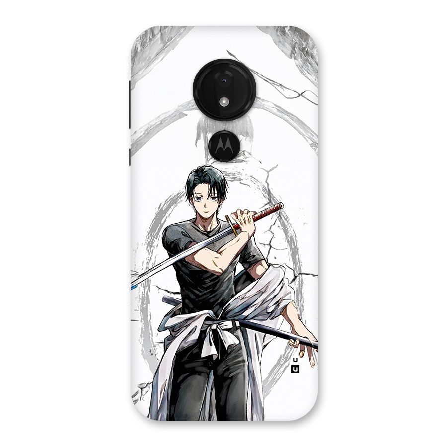 Yuta With Katana Back Case for Moto G7 Power