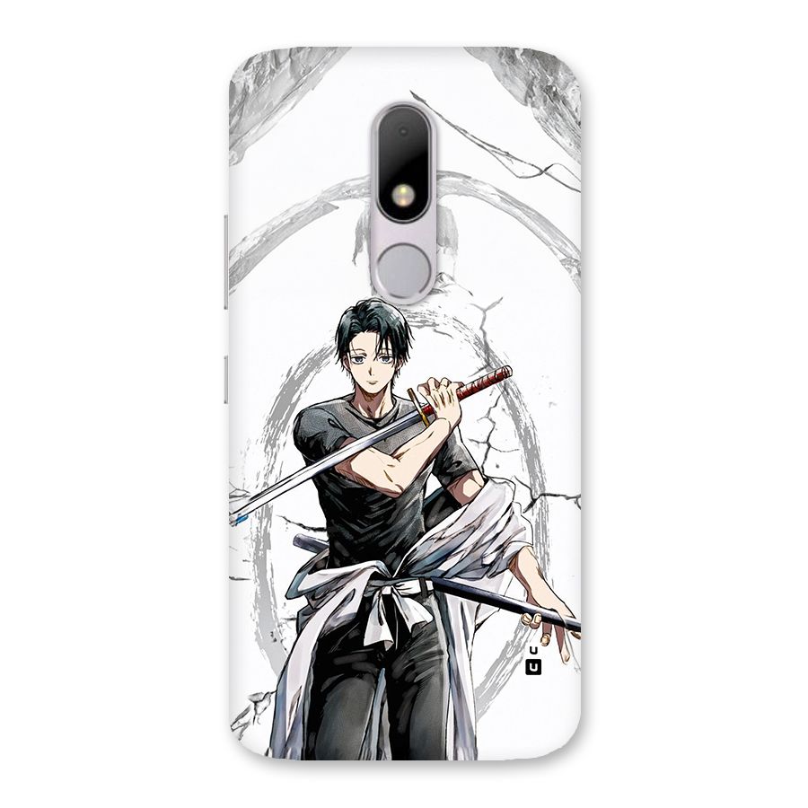 Yuta With Katana Back Case for Moto M