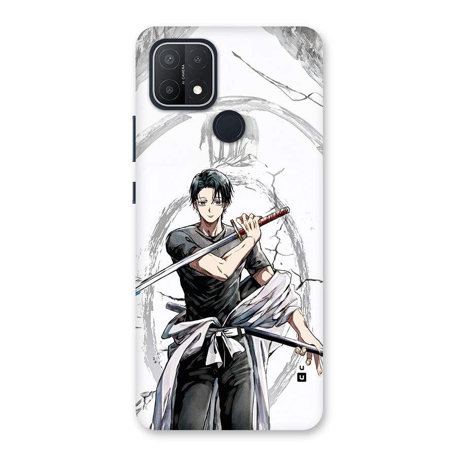 Yuta With Katana Back Case for Oppo A15