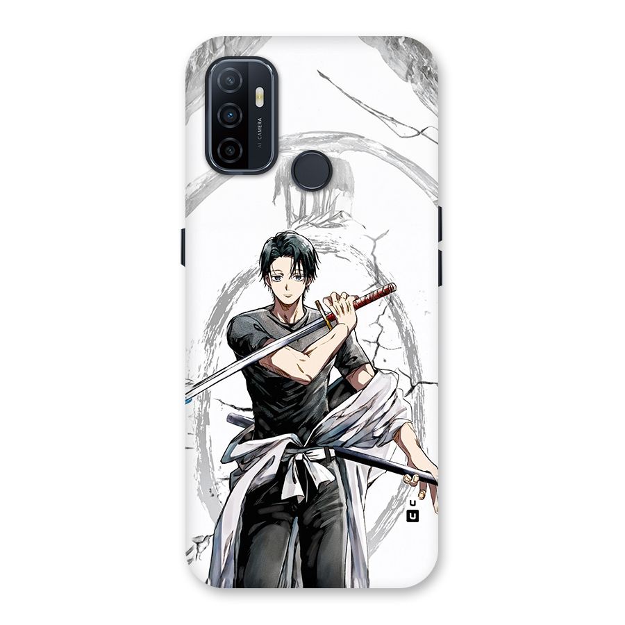 Yuta With Katana Back Case for Oppo A32