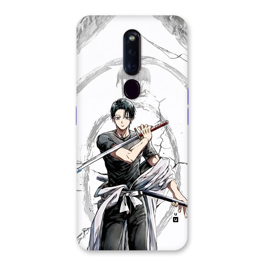 Yuta With Katana Back Case for Oppo F11 Pro