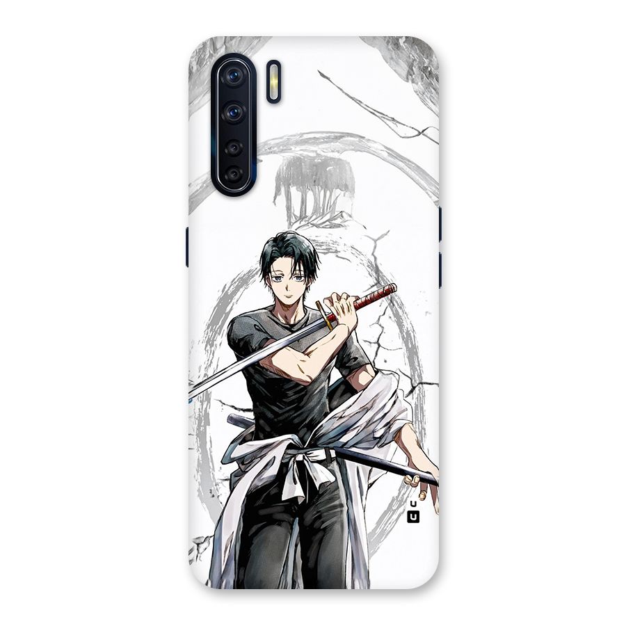 Yuta With Katana Back Case for Oppo F15