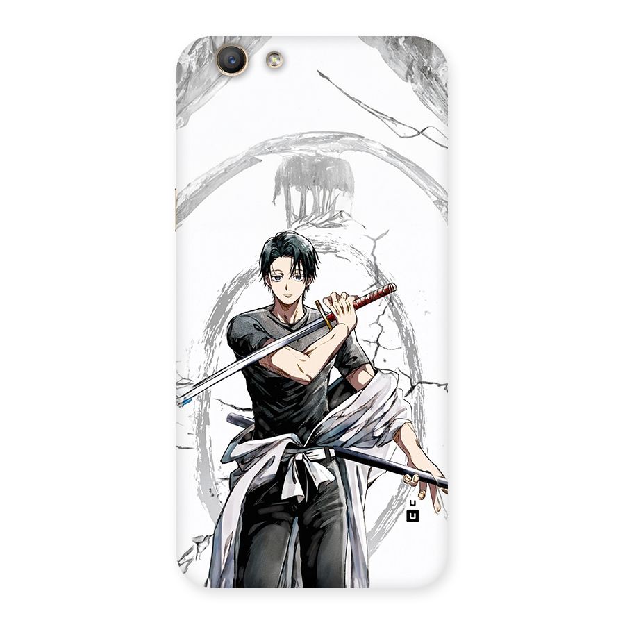 Yuta With Katana Back Case for Oppo F1s