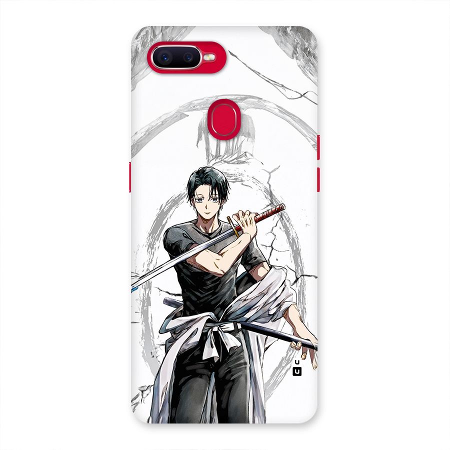 Yuta With Katana Back Case for Oppo F9 Pro