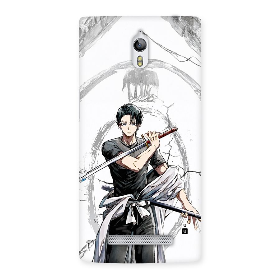 Yuta With Katana Back Case for Oppo Find 7