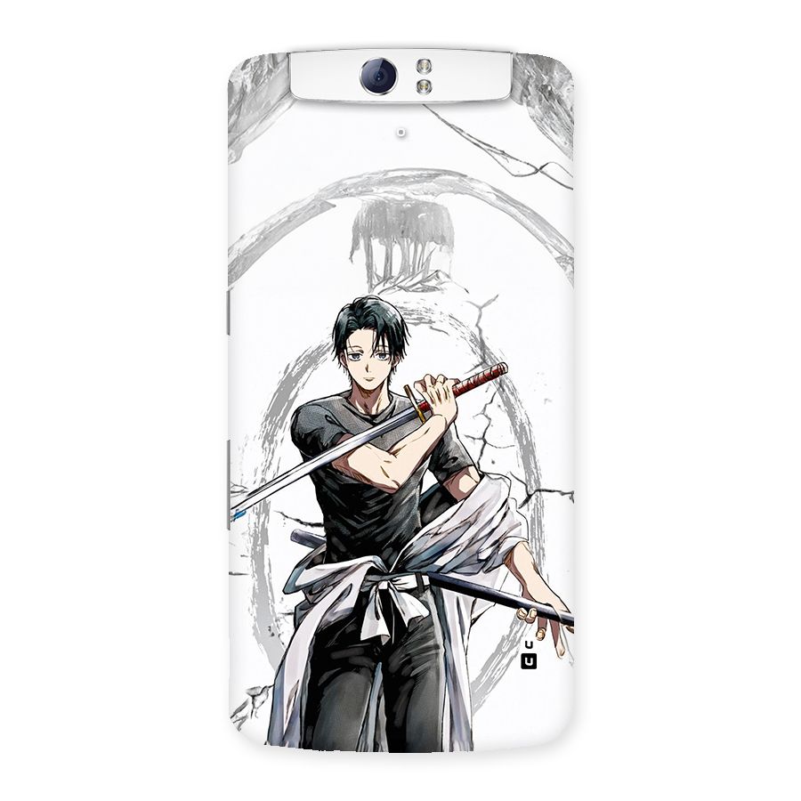 Yuta With Katana Back Case for Oppo N1