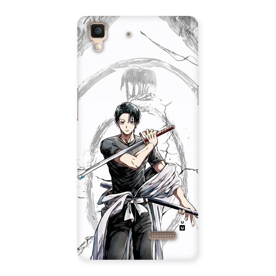 Yuta With Katana Back Case for Oppo R7