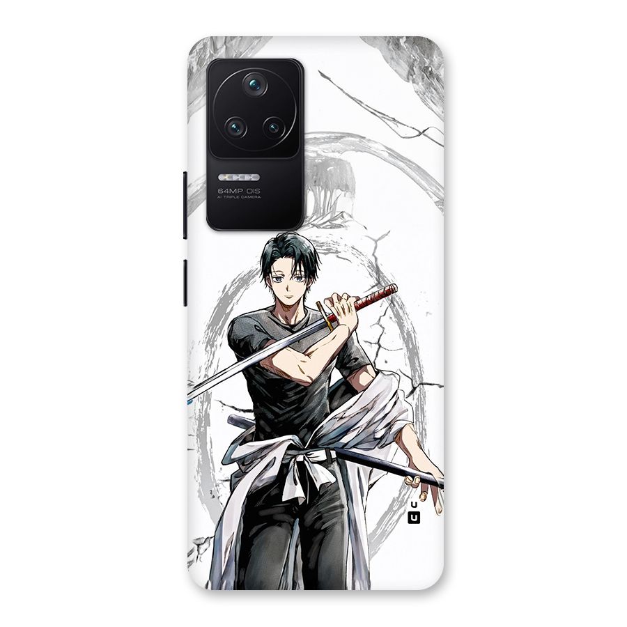 Yuta With Katana Back Case for Poco F4 5G