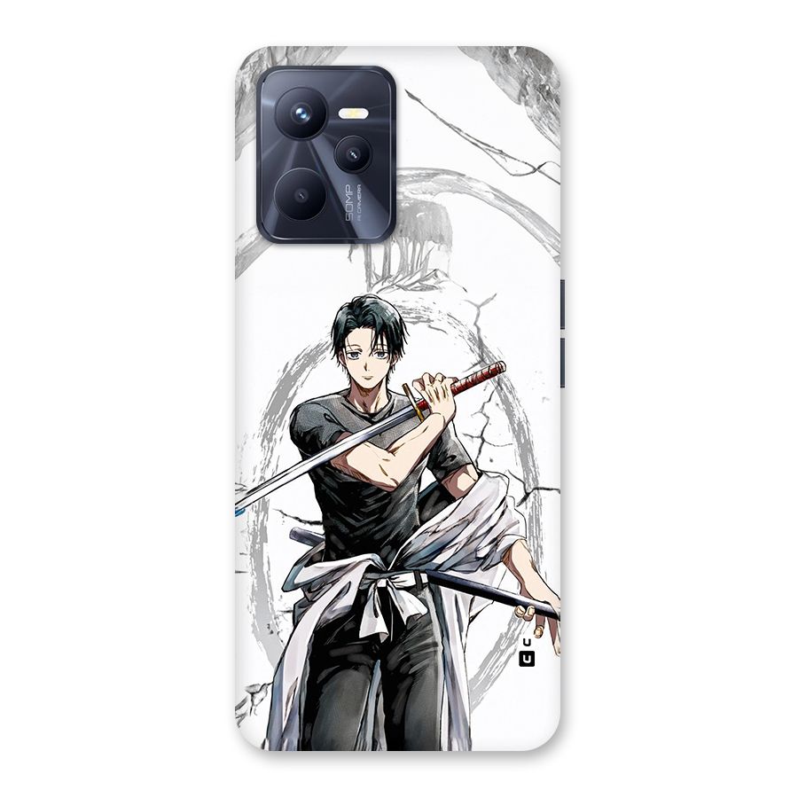 Yuta With Katana Back Case for Realme C35