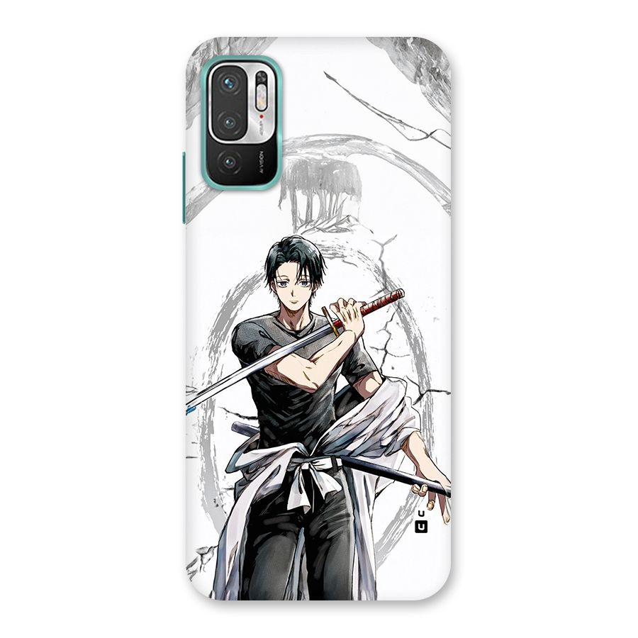 Yuta With Katana Back Case for Redmi Note 10T 5G