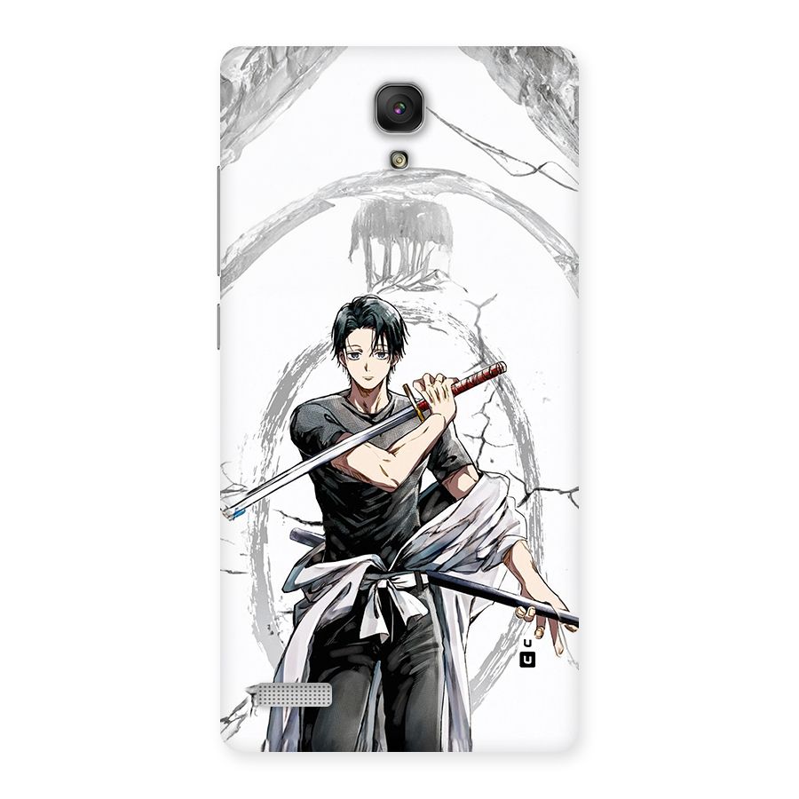 Yuta With Katana Back Case for Redmi Note Prime