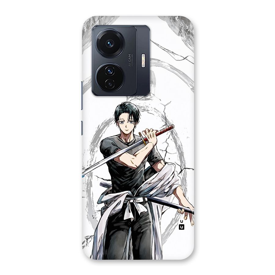 Yuta With Katana Back Case for Vivo T1 Pro