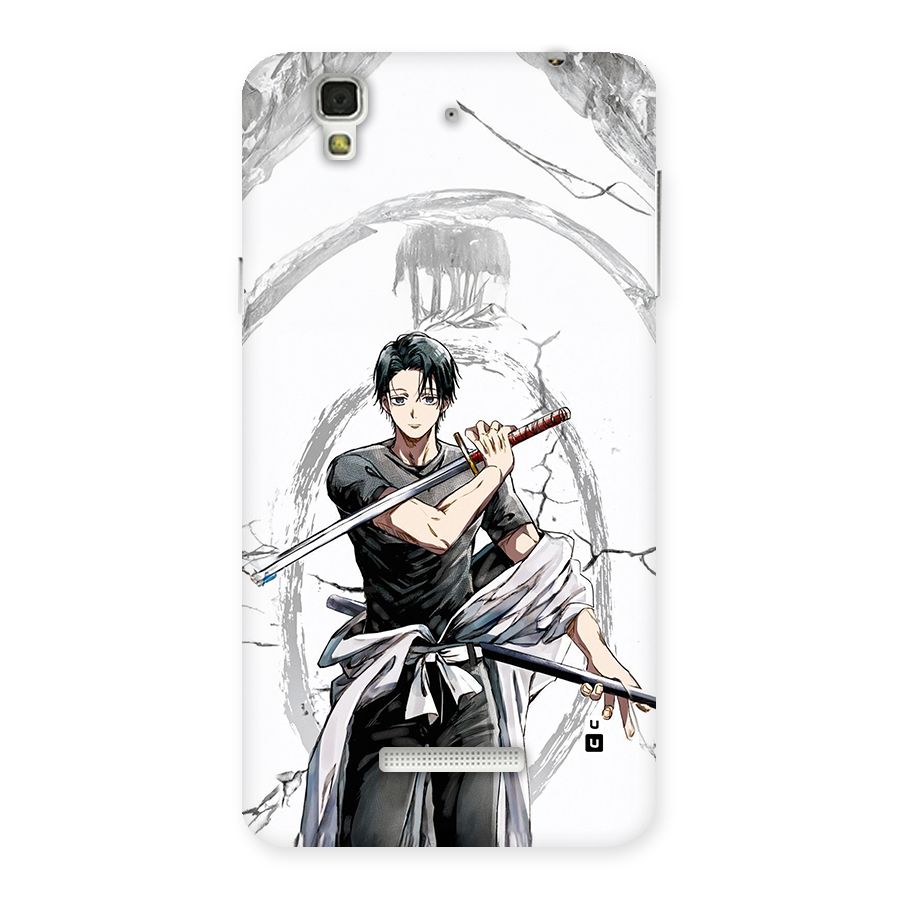 Yuta With Katana Back Case for YU Yureka Plus