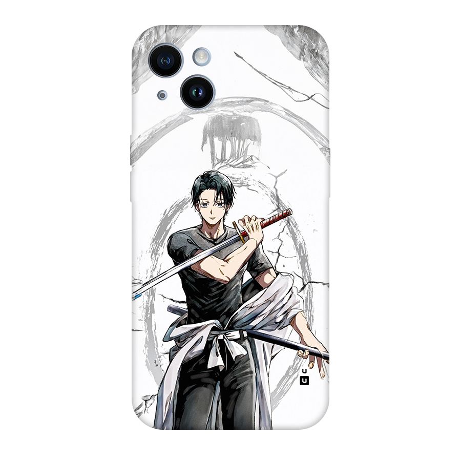 Yuta With Katana Back Case for iPhone 14