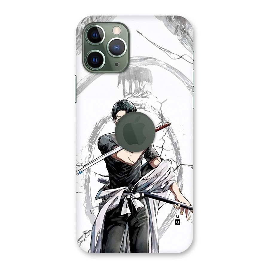 Yuta With Katana Back Case for iPhone 11 Pro Logo Cut
