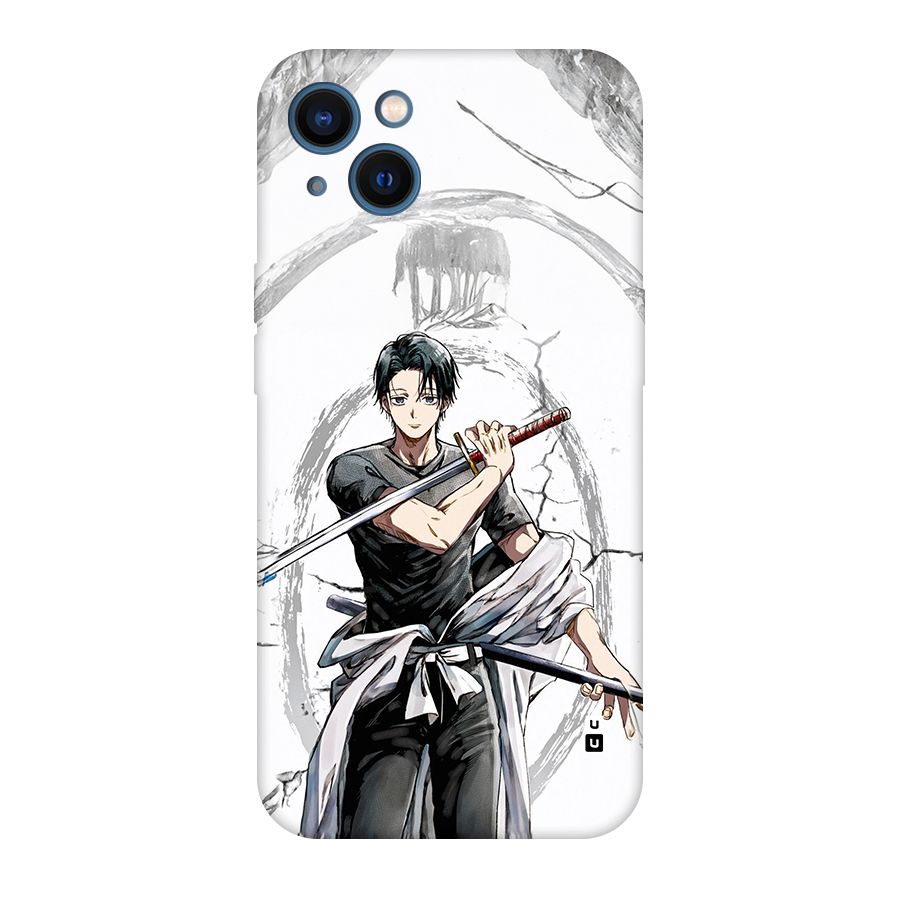 Yuta With Katana Back Case for iPhone 13