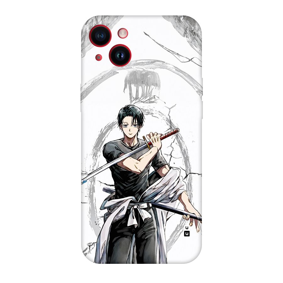Yuta With Katana Back Case for iPhone 14 Plus