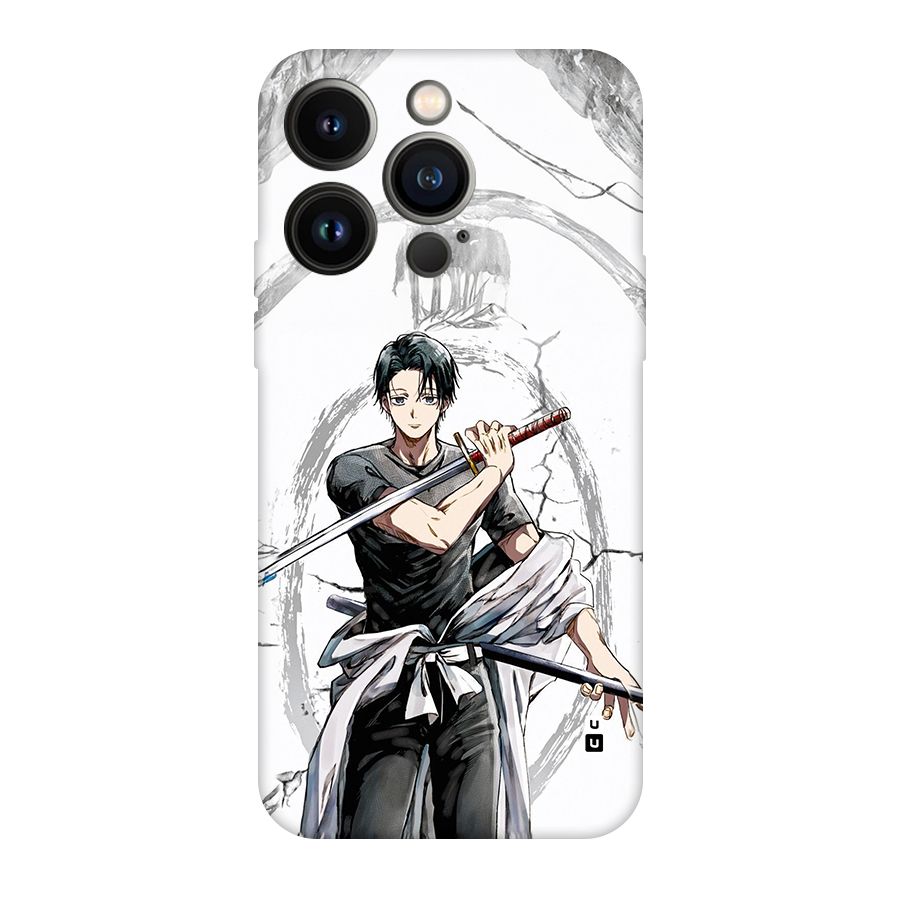 Yuta With Katana Back Case for iPhone 14 Pro