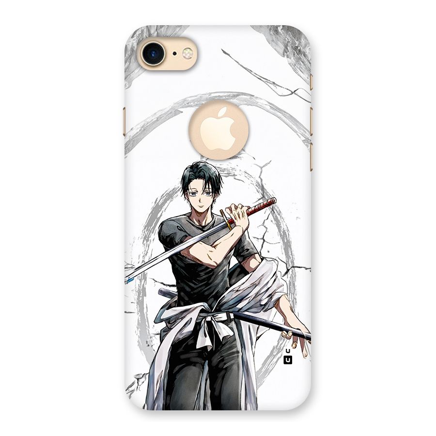Yuta With Katana Back Case for iPhone 7 Logo Cut
