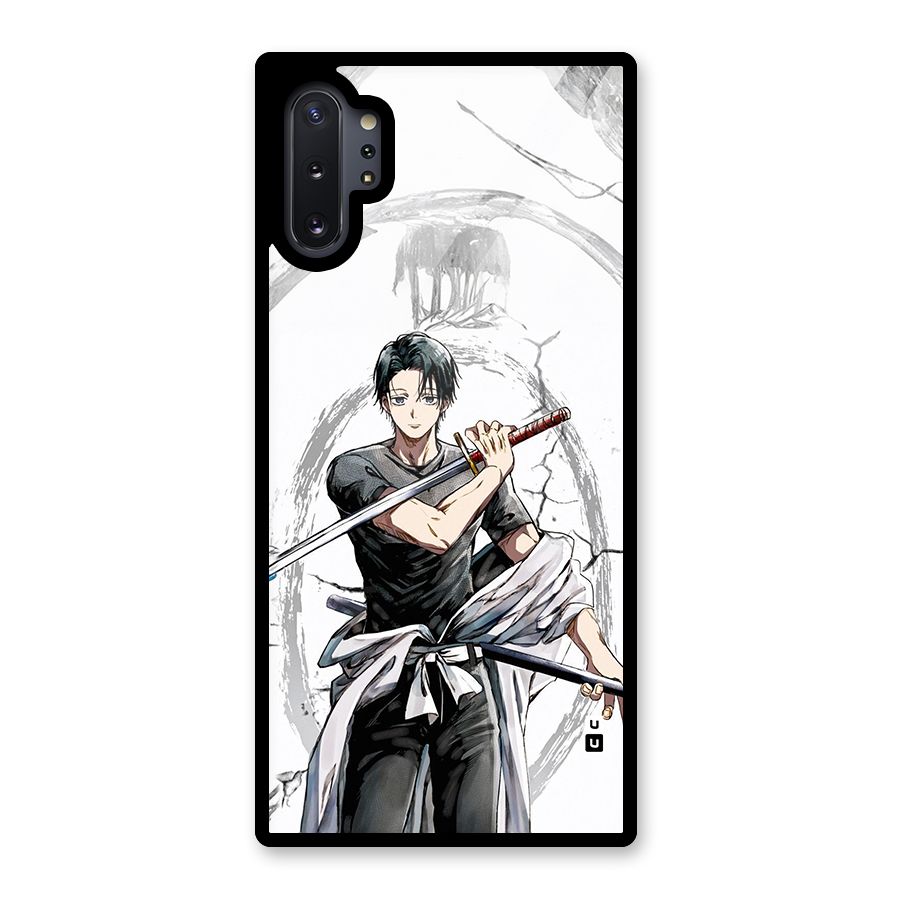 Yuta With Katana Glass Back Case for Galaxy Note 10 Plus