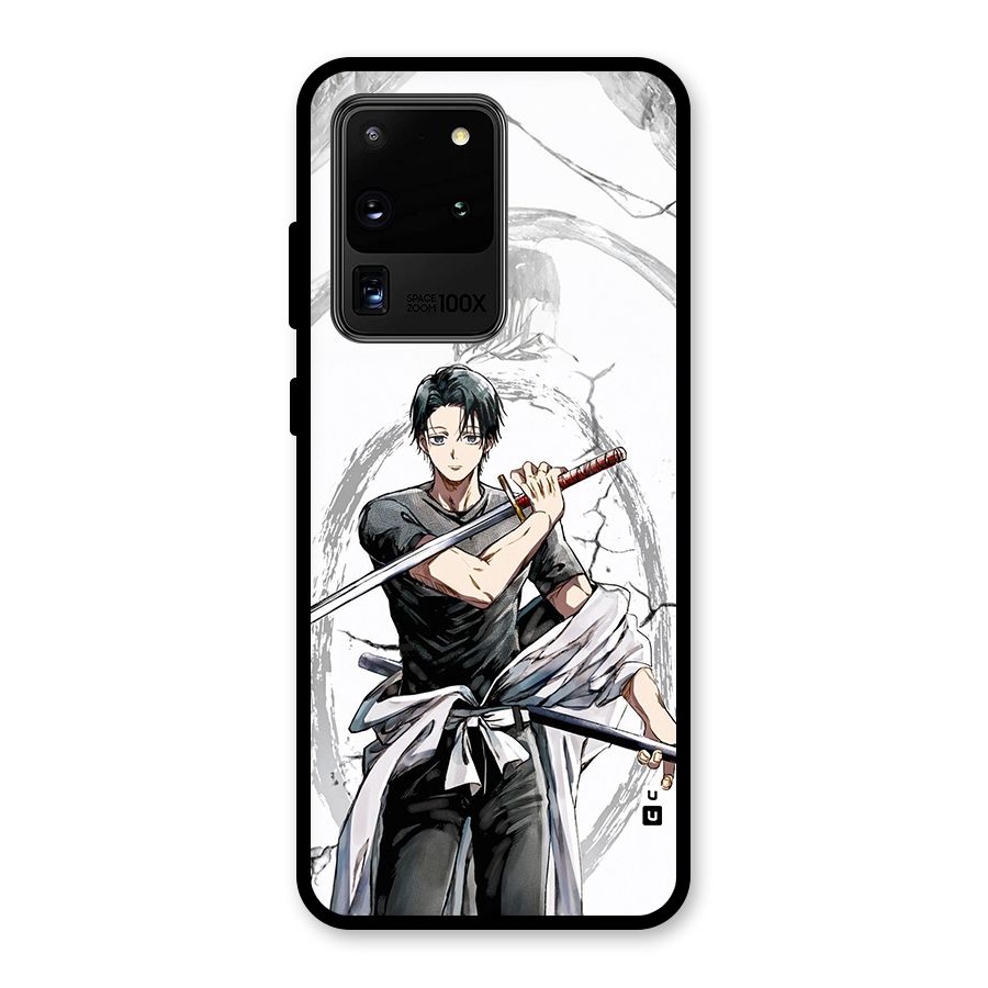 Yuta With Katana Glass Back Case for Galaxy S20 Ultra