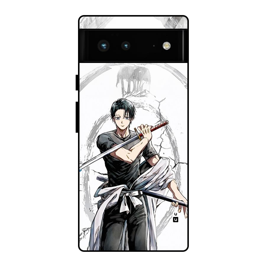 Yuta With Katana Glass Back Case for Google Pixel 6