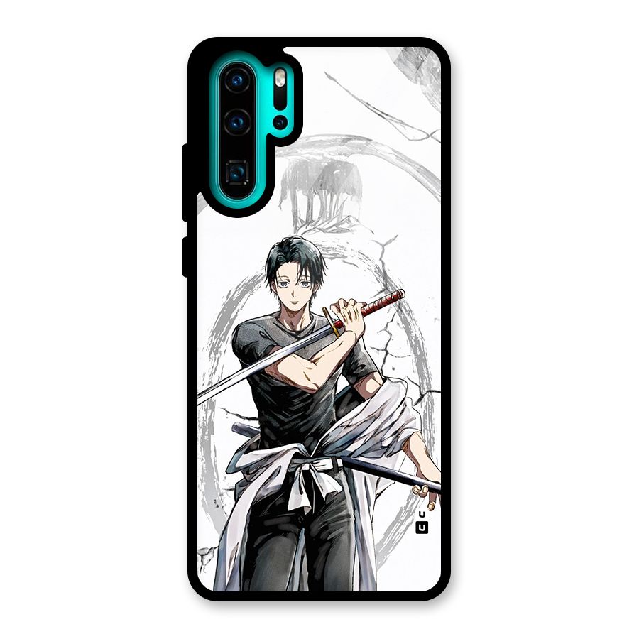 Yuta With Katana Glass Back Case for Huawei P30 Pro