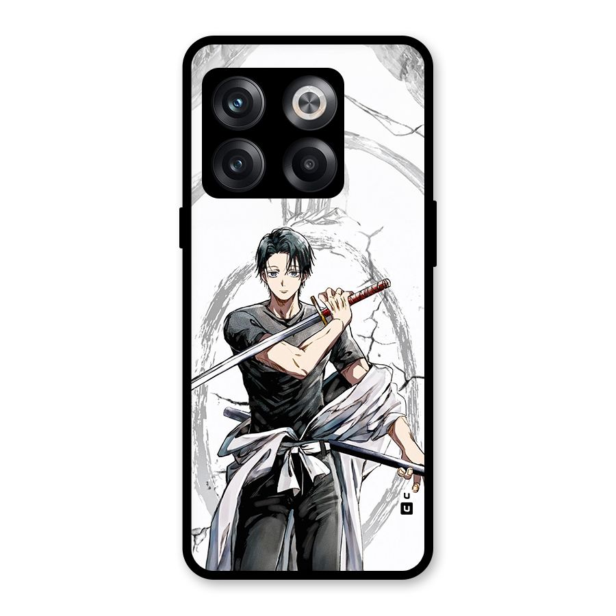 Yuta With Katana Glass Back Case for OnePlus 10T