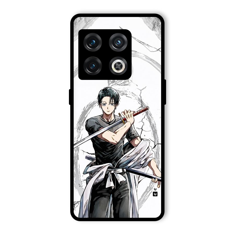 Yuta With Katana Glass Back Case for OnePlus 10 Pro 5G