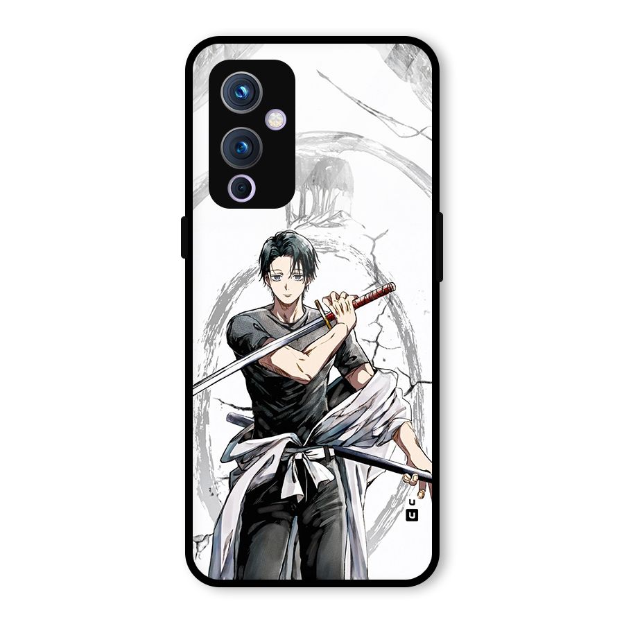 Yuta With Katana Glass Back Case for OnePlus 9