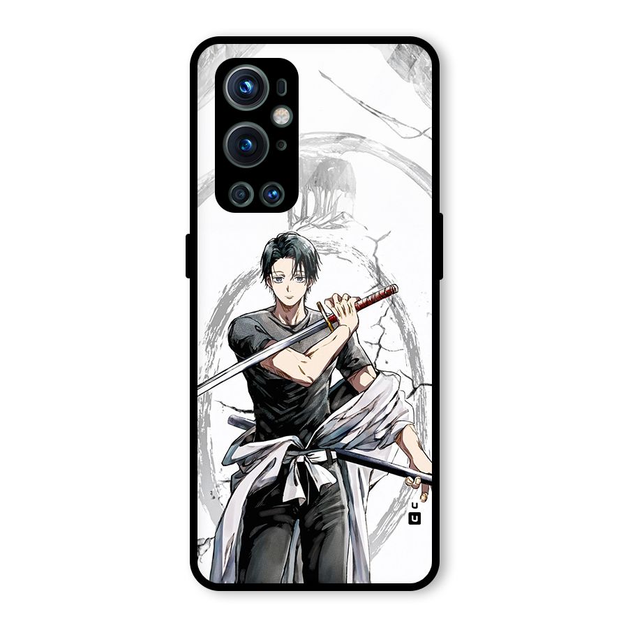 Yuta With Katana Glass Back Case for OnePlus 9 Pro