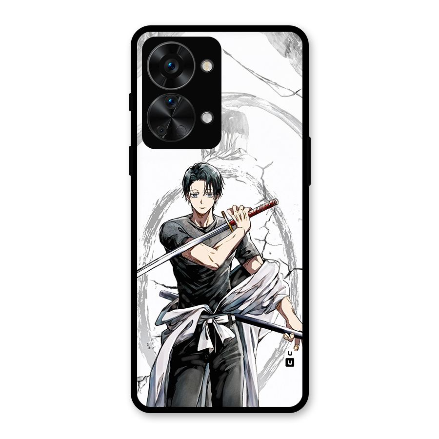 Yuta With Katana Glass Back Case for OnePlus Nord 2T