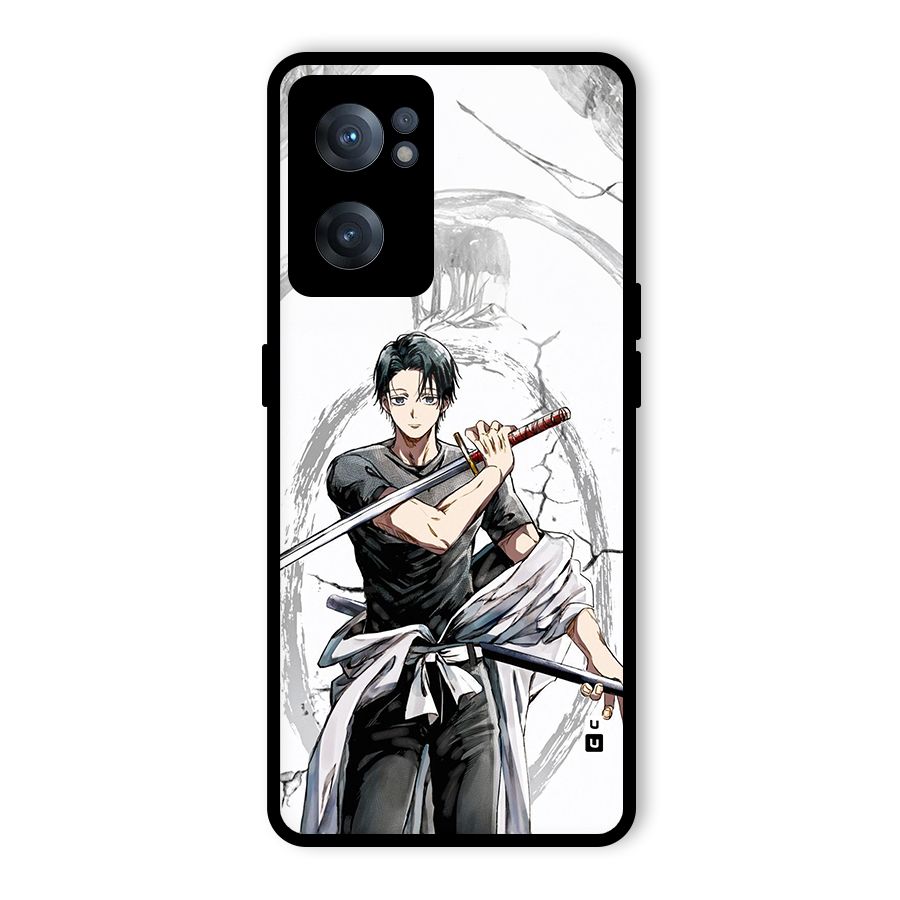 Yuta With Katana Glass Back Case for OnePlus Nord CE 2 5G
