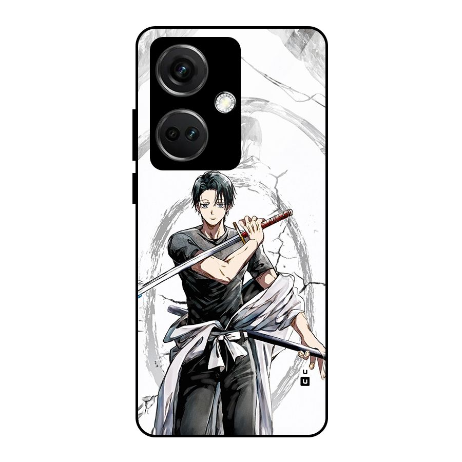 Yuta With Katana Glass Back Case for OnePlus Nord CE 3 5G
