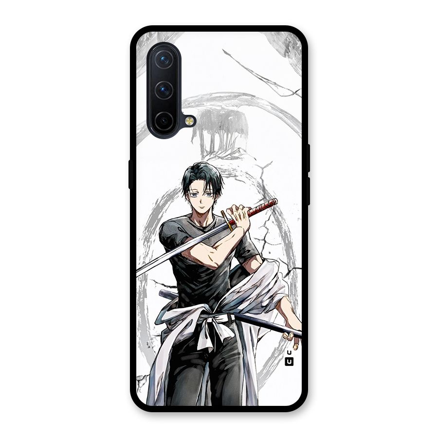 Yuta With Katana Glass Back Case for OnePlus Nord CE 5G