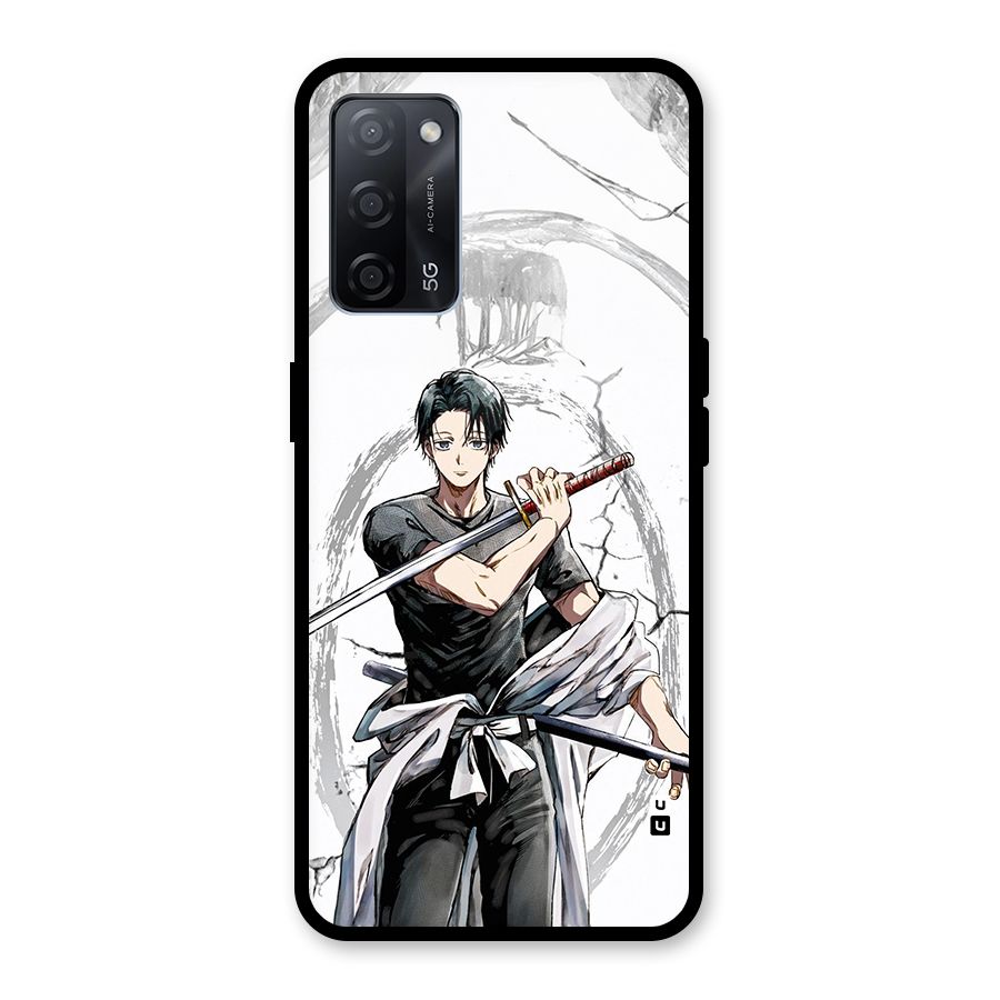 Yuta With Katana Glass Back Case for Oppo A53s 5G