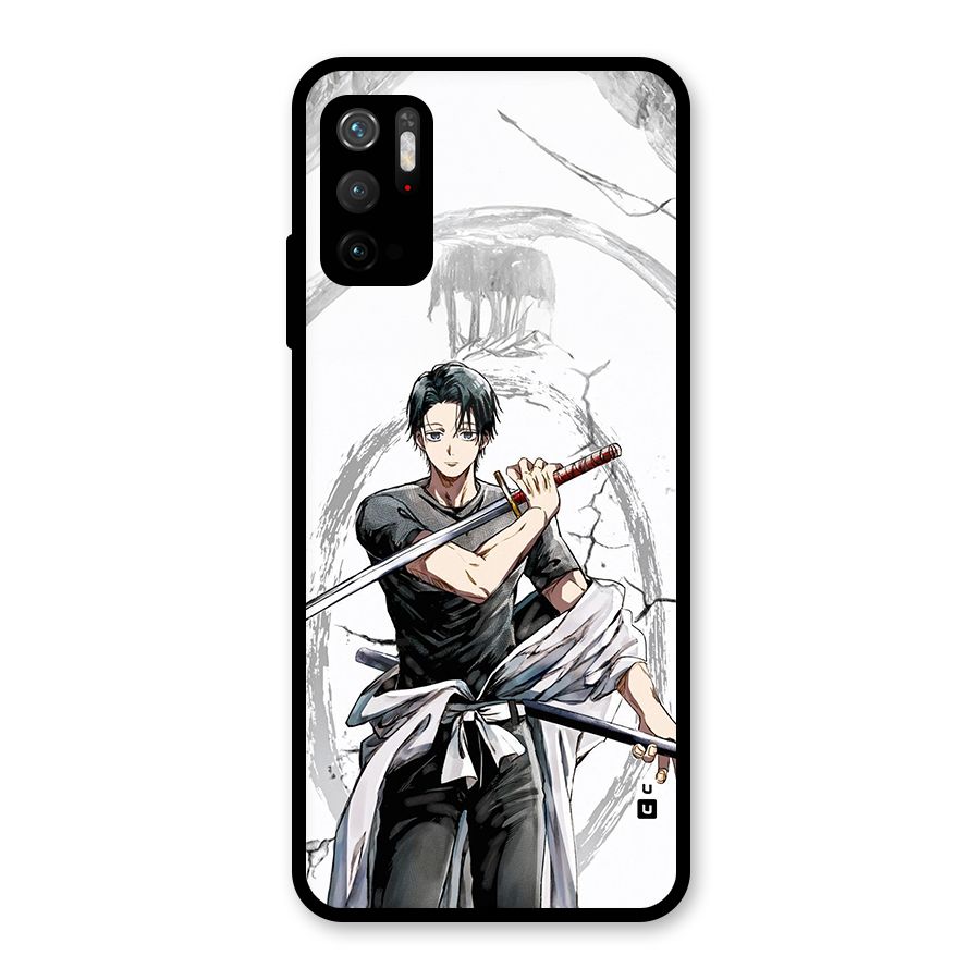 Yuta With Katana Glass Back Case for Poco M3 Pro 5G